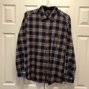 Filson Rustic Oxford Indigo / Rust L